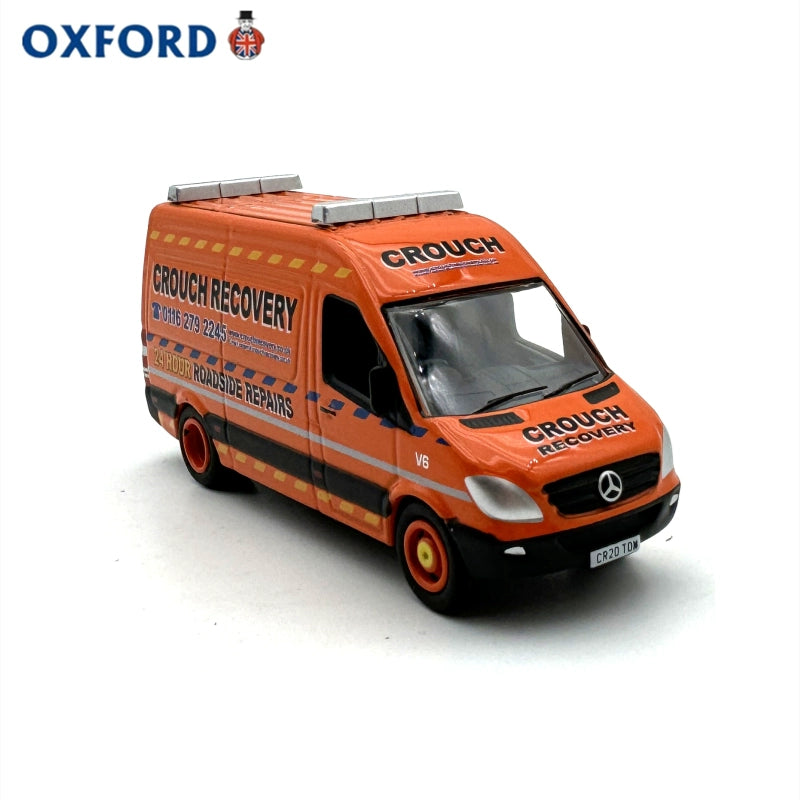 1/76 Scale Mercedes-Benz Sprinter Van Crouch Recovery Diecast Model