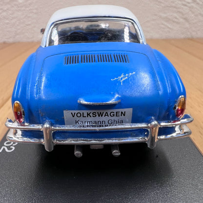 1/43 Scale 1962 Volkswagen Karmann Ghia Diecast Model Car