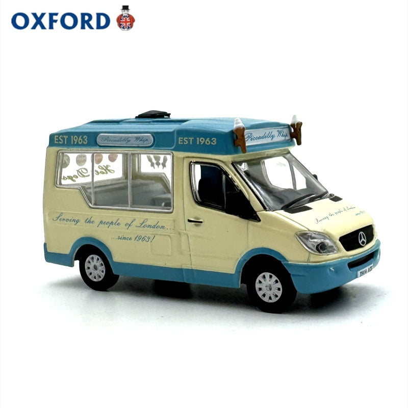 1/76 Scale Whitby Mondial Ice Cream Van Diecast Model