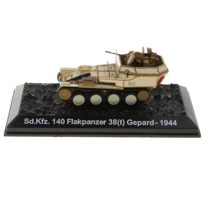 1:72 Scale Flakpanzer 38(t) WWII German Self-Propelled Anti-Aircraft Gun Sd.Kfz. 140 Diecast Model