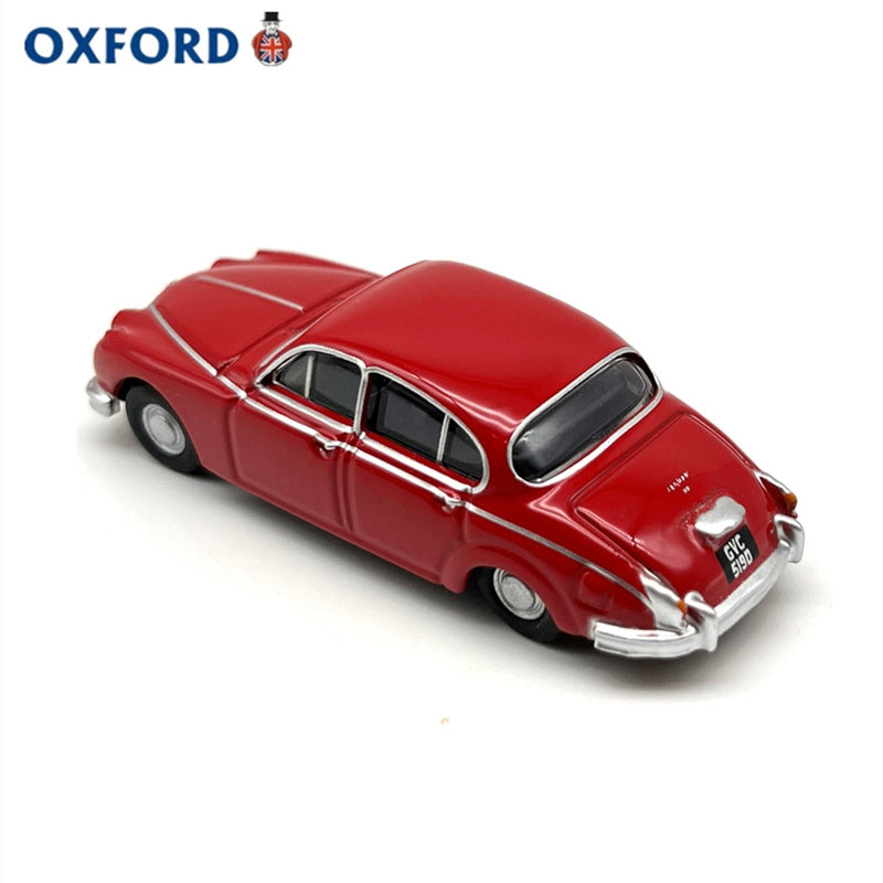 1/76 Scale Jaguar Mark 2 Red Diecast Model Car