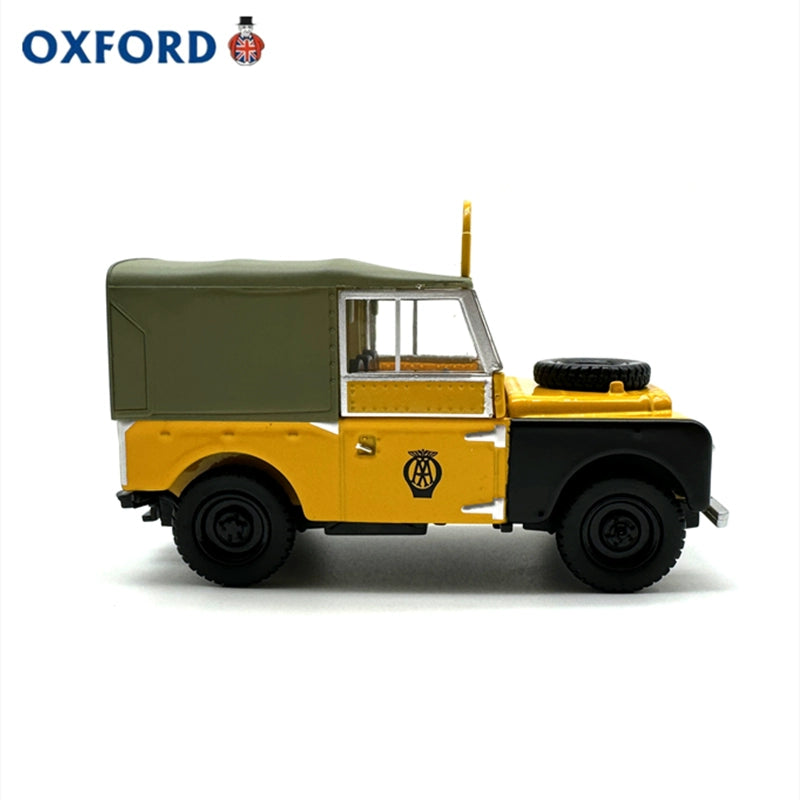 1/43 Scale Land Rover Series I 88" Canvas AA Highland Patrol Yellow Diecast Model