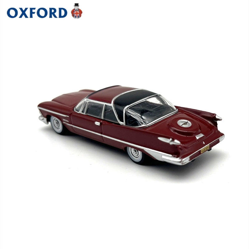 1/87 Scale 1959 Imperial Crown 2-Door Hardtop Coupe Red Diecast Model Car