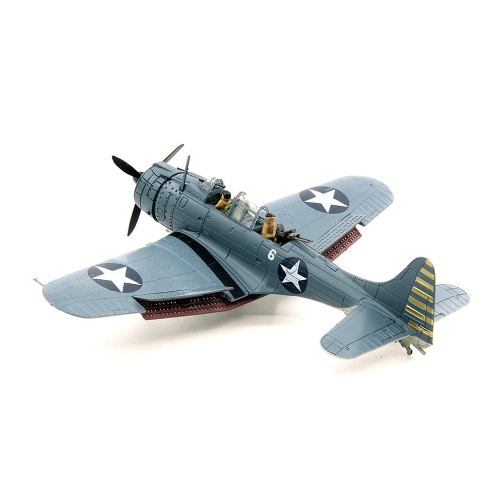 Douglas SBD Dauntless WWII American Naval Scout Plane Dive Bomber 1/72 Scale Diecast Model Aircraft