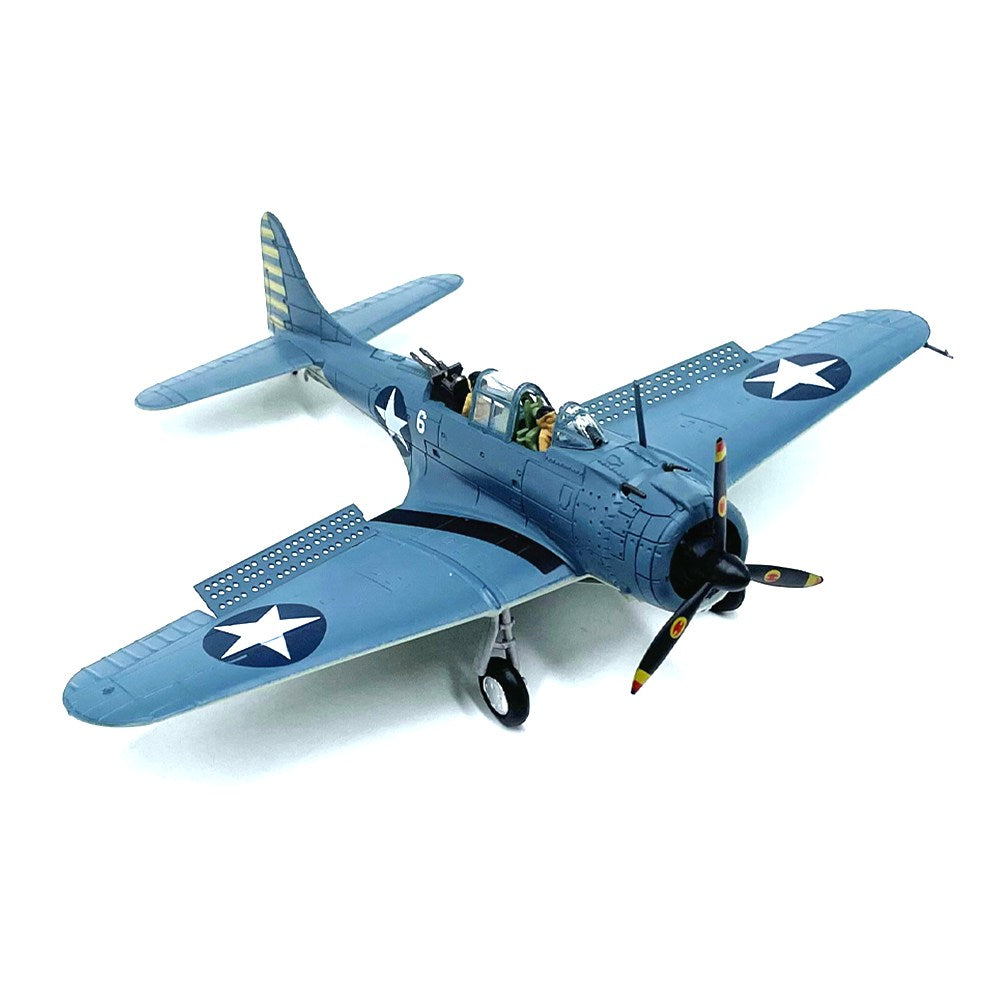 Douglas SBD Dauntless WWII American Naval Scout Plane Dive Bomber 1/72 Scale Diecast Model Aircraft