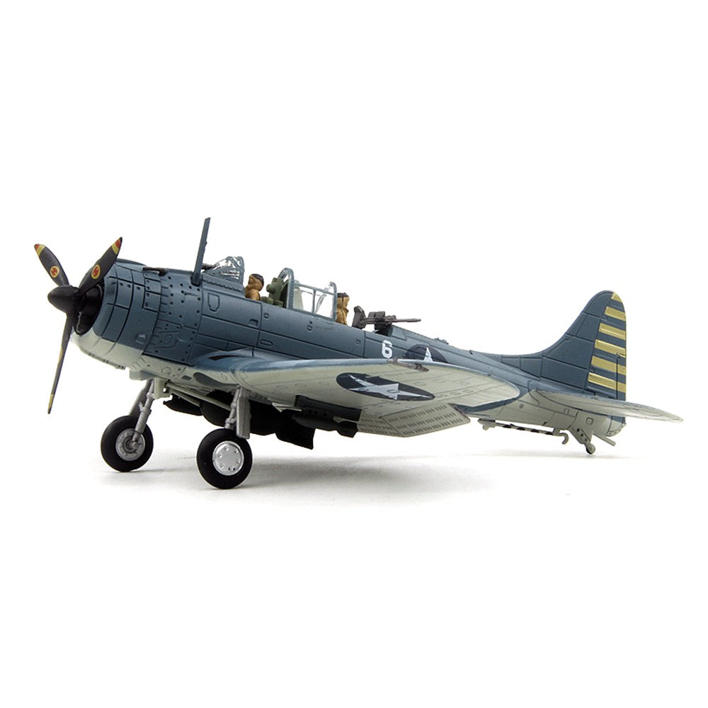 Douglas SBD Dauntless WWII American Naval Scout Plane Dive Bomber 1/72 Scale Diecast Model Aircraft