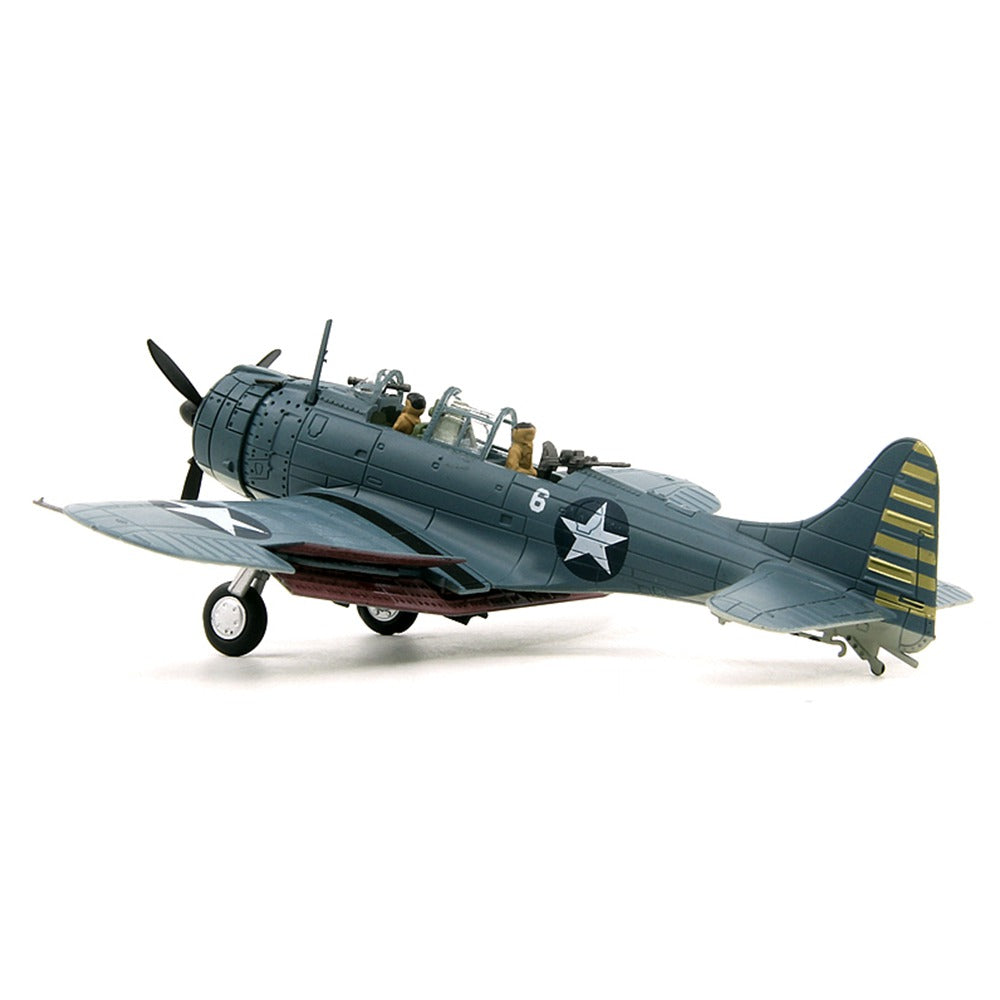 Douglas SBD Dauntless WWII American Naval Scout Plane Dive Bomber 1/72 Scale Diecast Model Aircraft