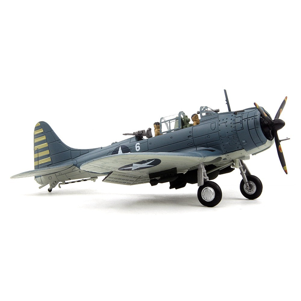 Douglas SBD Dauntless WWII American Naval Scout Plane Dive Bomber 1/72 Scale Diecast Model Aircraft