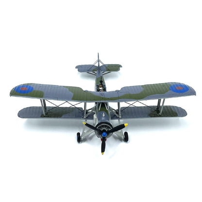 Fairey Swordfish Biplane Torpedo Bomber 1/72 Scale Diecast Aircraft Model