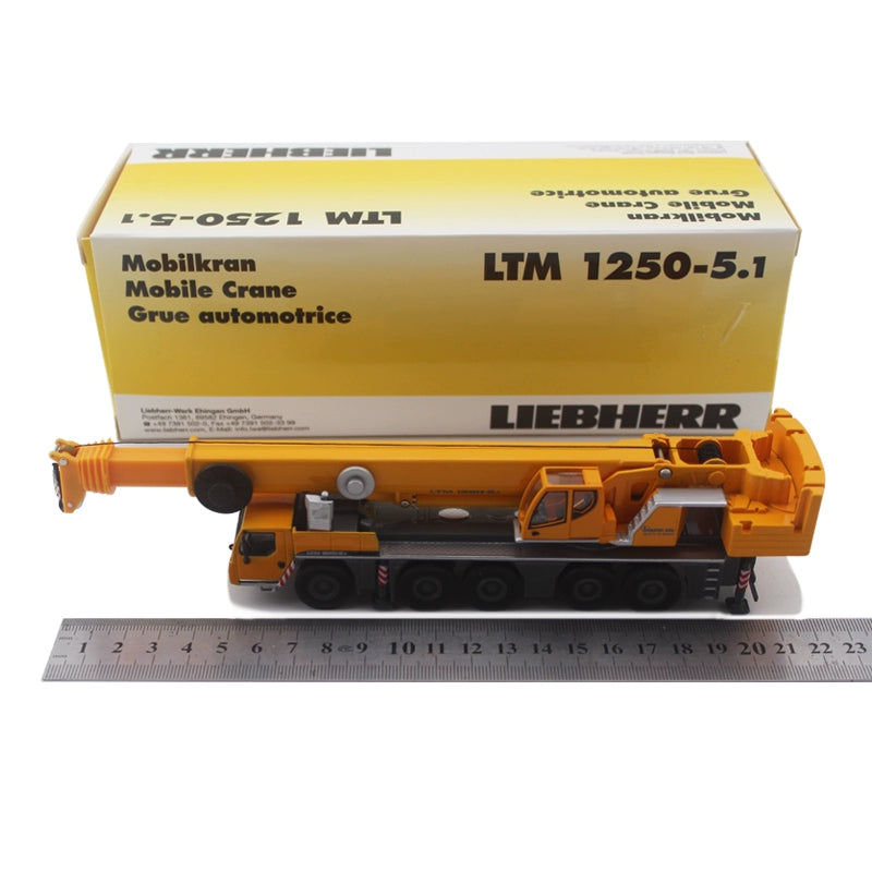 1/87 Scale Liebherr LTM 1250-5.1 Mobile Crane Diecast Model