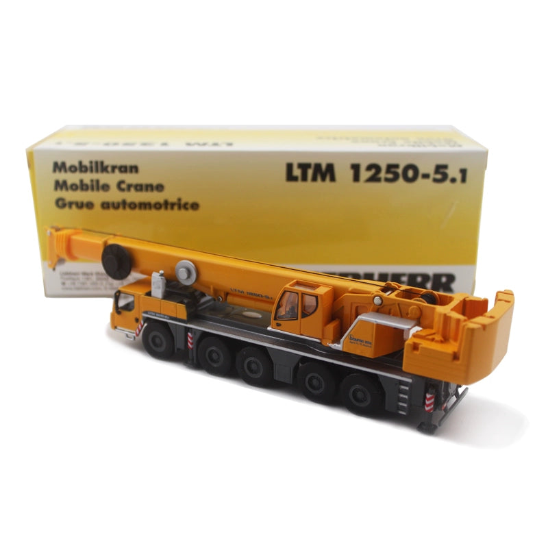 1/87 Scale Liebherr LTM 1250-5.1 Mobile Crane Diecast Model