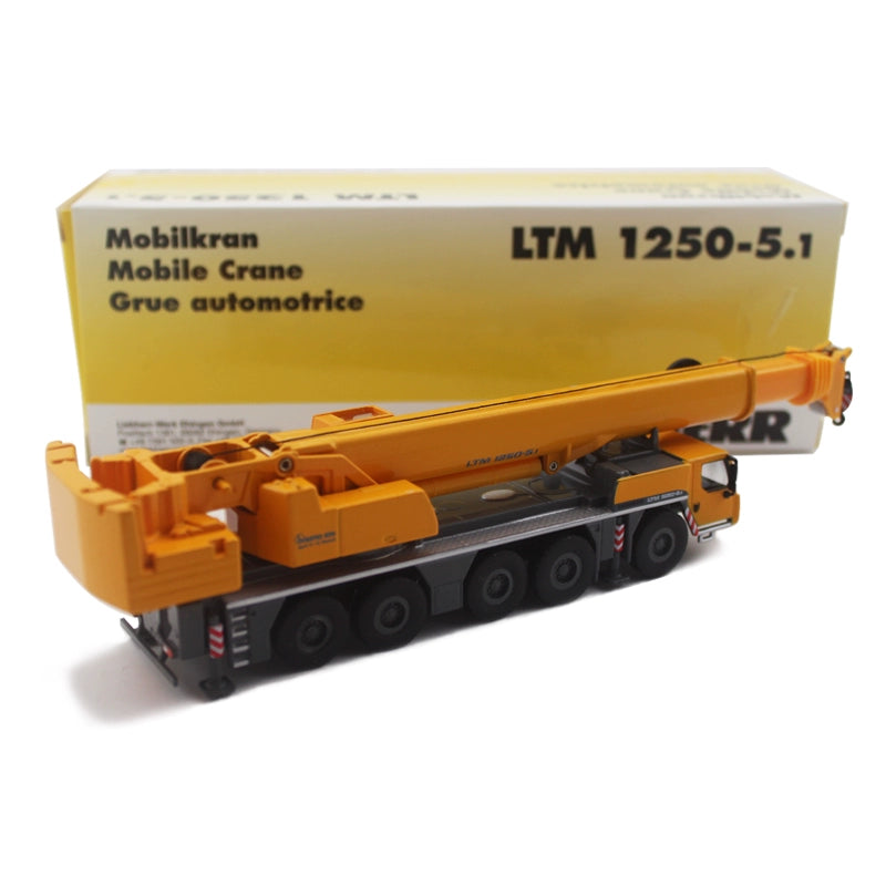 1/87 Scale Liebherr LTM 1250-5.1 Mobile Crane Diecast Model