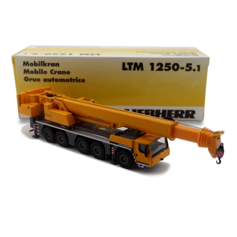 1/87 Scale Liebherr LTM 1250-5.1 Mobile Crane Diecast Model