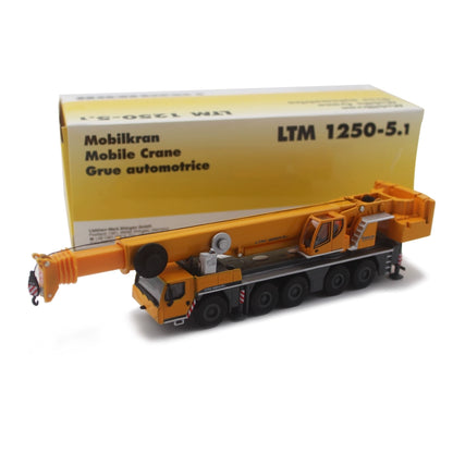 1/87 Scale Liebherr LTM 1250-5.1 Mobile Crane Diecast Model