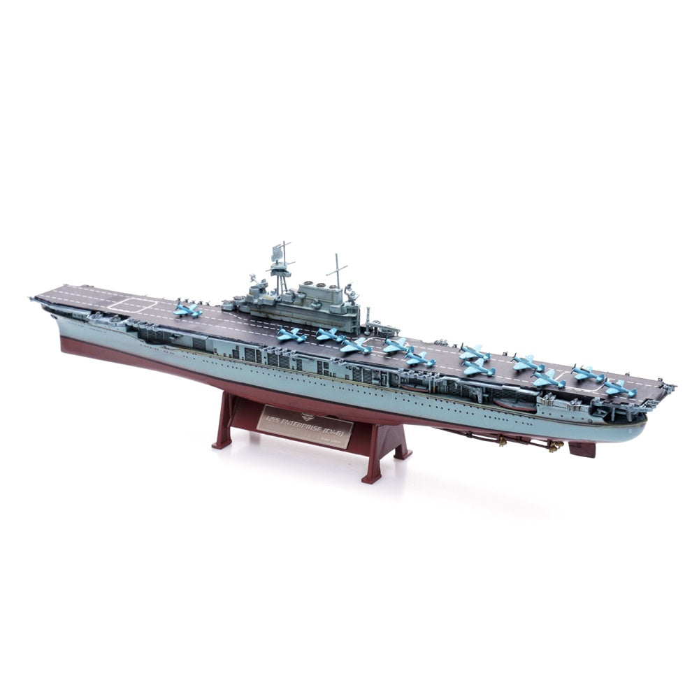 USS Enterprise (CV-6) Aircraft Carrier 1/1000 Scale Diecast Model