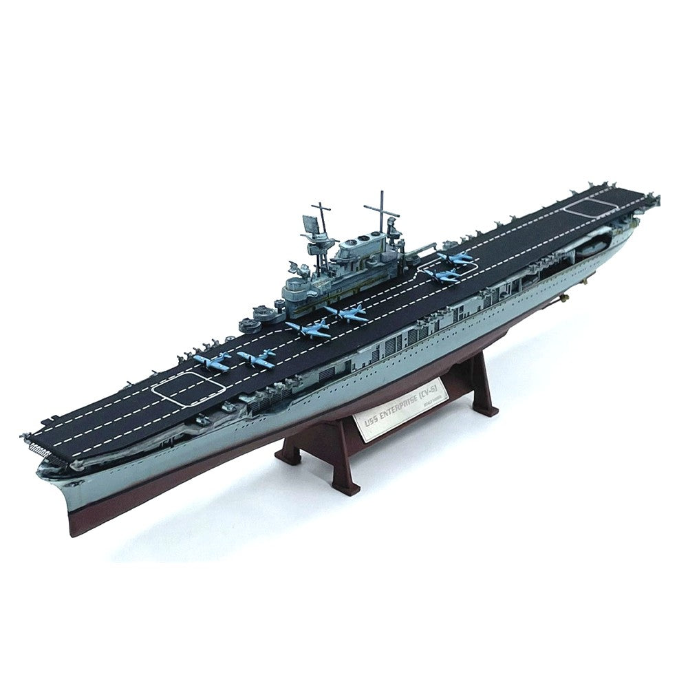 USS Enterprise (CV-6) Aircraft Carrier 1/1000 Scale Diecast Model