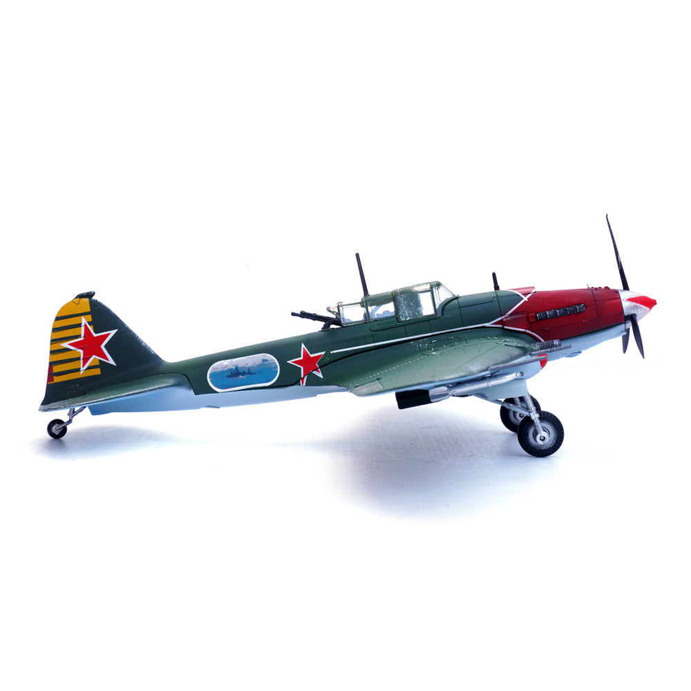 WWII Soviet Union Ilyushin Il-2 Ground-Attack Aircraft 1/72 Scale Diecast Metal Model