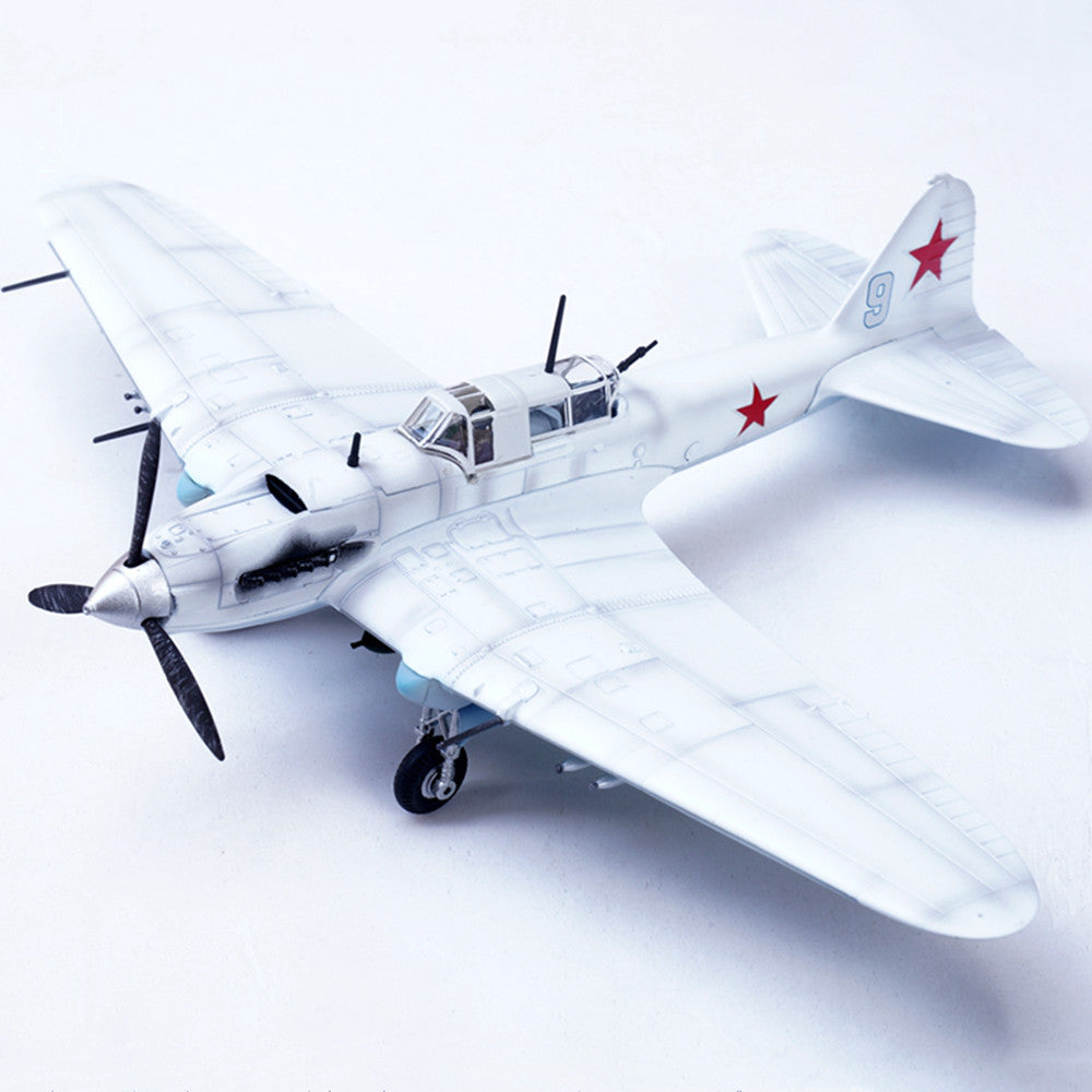 WWII Soviet Union Ilyushin Il-2 Ground-Attack Aircraft 1/72 Scale Diecast Metal Model