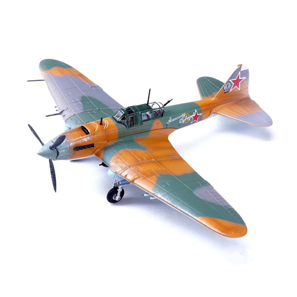 WWII Soviet Union Ilyushin Il-2 Ground-Attack Aircraft 1/72 Scale Diecast Metal Model