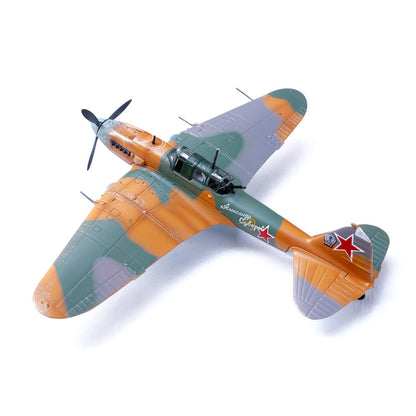 WWII Soviet Union Ilyushin Il-2 Ground-Attack Aircraft 1/72 Scale Diecast Metal Model