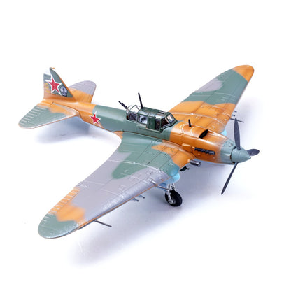 WWII Soviet Union Ilyushin Il-2 Ground-Attack Aircraft 1/72 Scale Diecast Metal Model