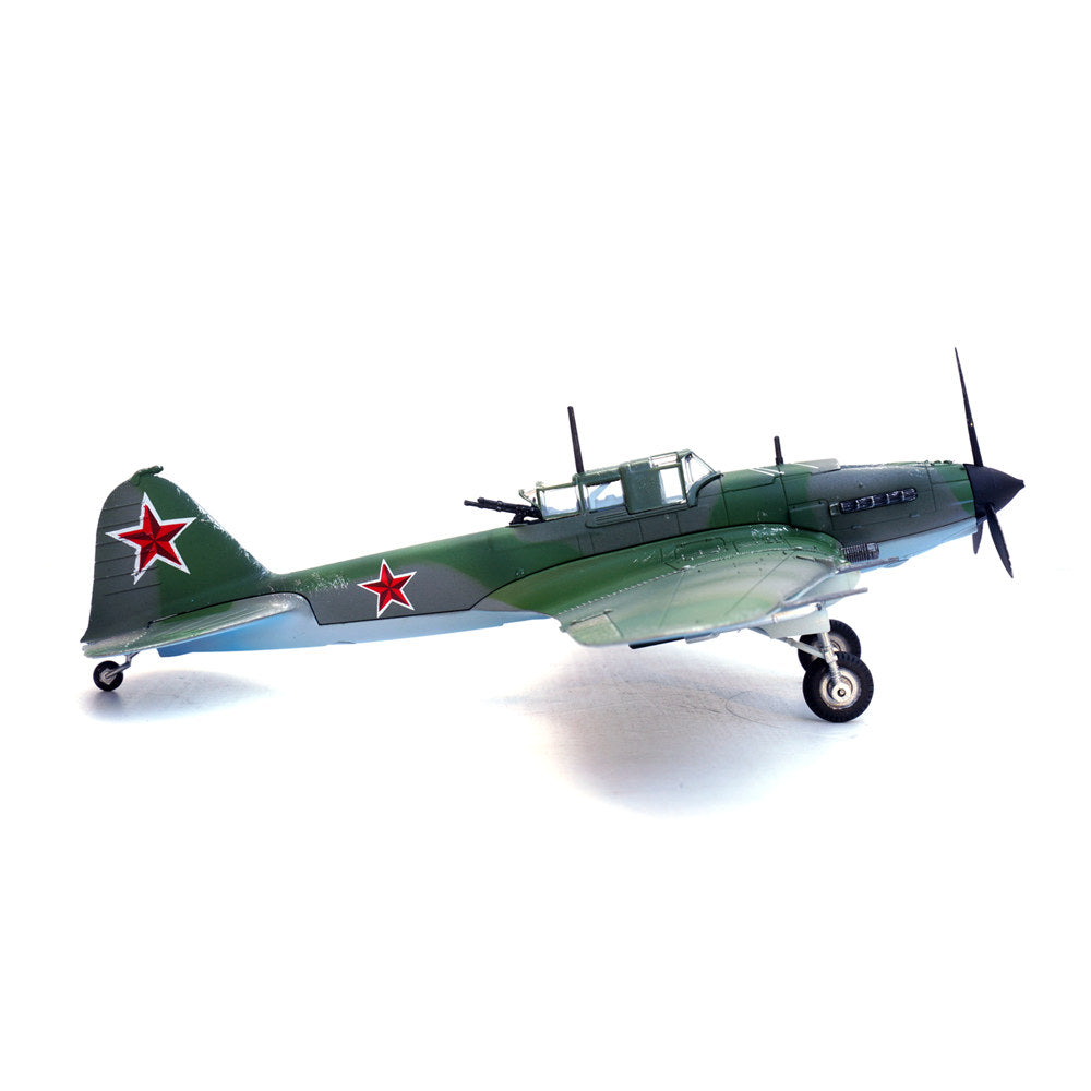 WWII Soviet Union Ilyushin Il-2 Ground-Attack Aircraft 1/72 Scale Diecast Metal Model