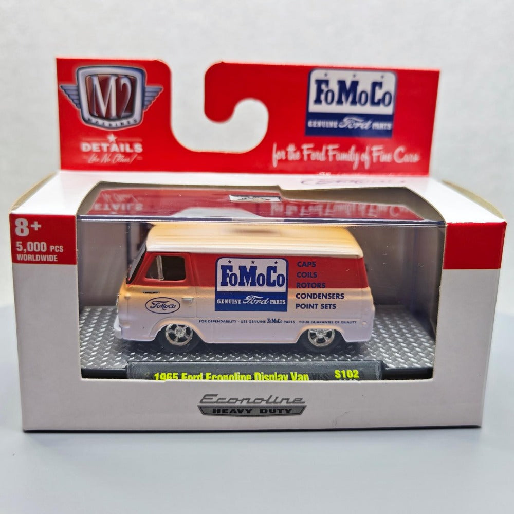 1/64 Scale 1965 Ford Econoline Display Van Diecast Model