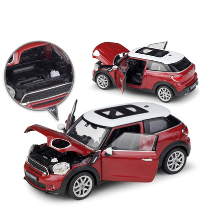 1/24 Scale Mini Cooper S Paceman Subcompact crossover SUV Diecast Model Car