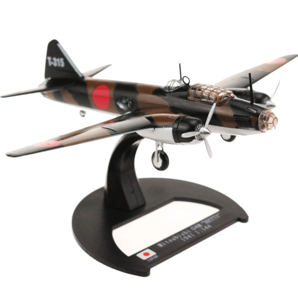 1/144 Scale Mitsubishi G4M Betty WWII Japan Bomber Diecast Model Aircraft