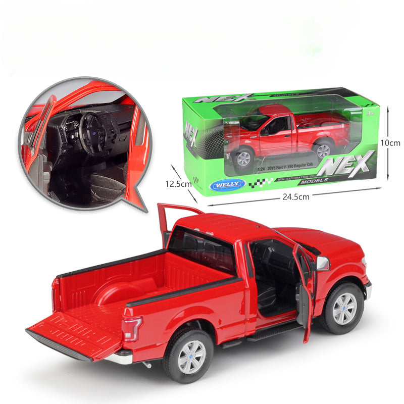 1/24 Scale 2015 Ford F-150 Regular Cab Pickup Truck Diecast Model