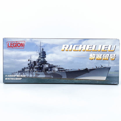 1/1000 Scale Richelieu French Battleship Diecast Model