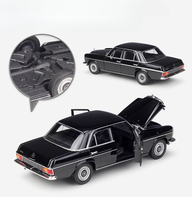 1/24 Scale Mercedes-Benz W115 220 Sedan Diecast Model Car