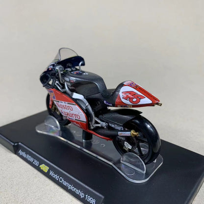 1/18 Scale 1998 Aprilia RSW 250 World Championship Racing Motorcycle Diecast Model