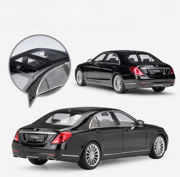 1/24 Scale Mercedes-Benz S-Class Luxury Sedan Diecast Model Car