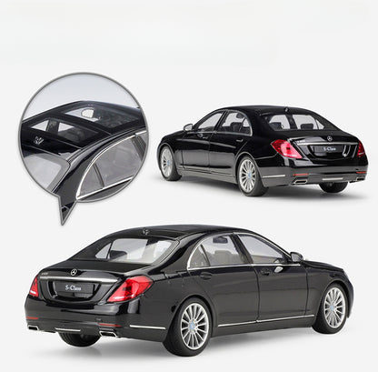 1/24 Scale Mercedes-Benz S-Class Luxury Sedan Diecast Model Car