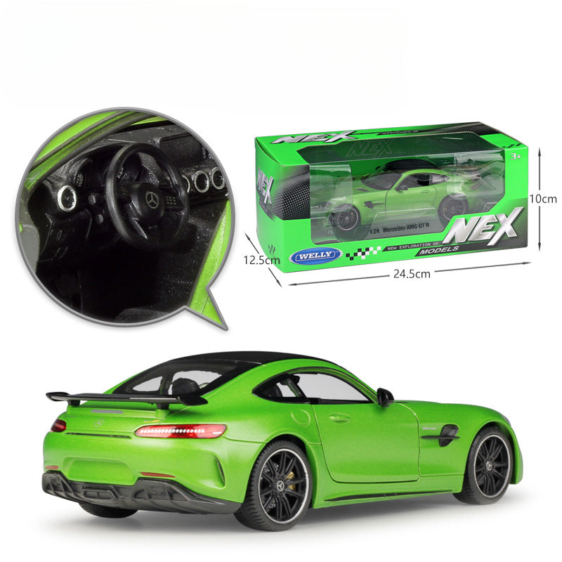 1/24 Scale Mercedes-AMG GT R Sports Car Diecast Model