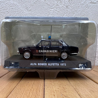 1/43 Scale 1972 Alfa Romeo Alfetta Diecast Model Police Car