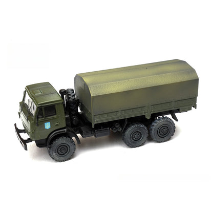 1/72 Scale KamAZ-43101 All-Wheel Drive Military Truck Diecast Model