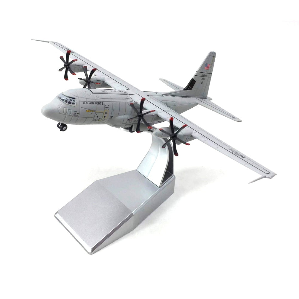 C-130 Hercules Military Transport Aircraft 1/200 Scale Diecast Model