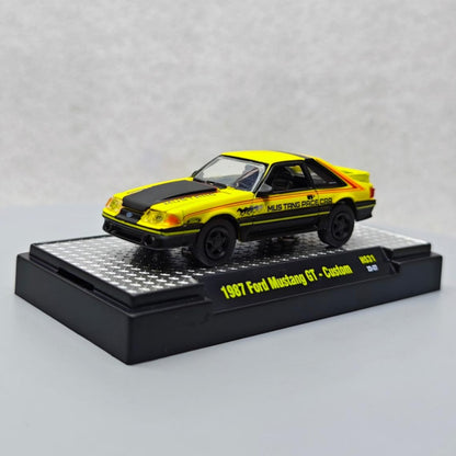 1/64 Scale 1987 Ford Mustang GT Custom Diecast Model Car