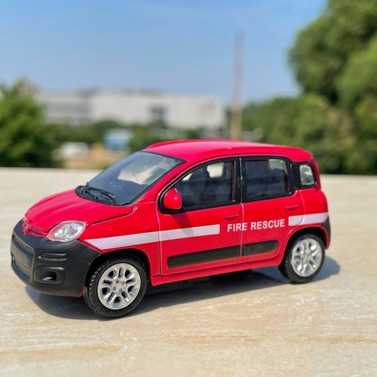 1/43 Scale Fiat Panda Fire Rescue Diecast Model Car