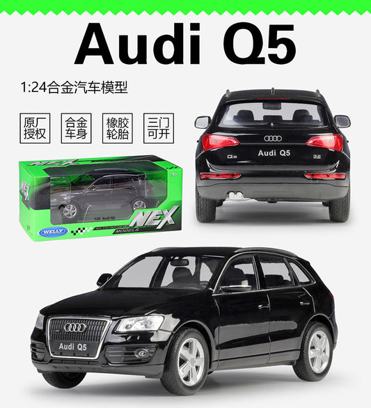 1/24 Scale Audi Q5 Compact Luxury Crossover SUV Diecast Model Car