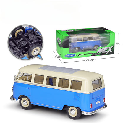 1/24 Scale 1963 Volkswagen T1 Bus Diecast Model Car