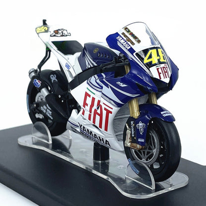 Yamaha YZR-M1 46 World Champion 2009 1/18 Scale Diecast Metal Motorcycle Collectible Model