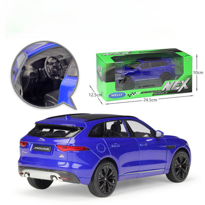 1/24 Scale Jaguar F-Pace Crossover SUV Diecast Model Car