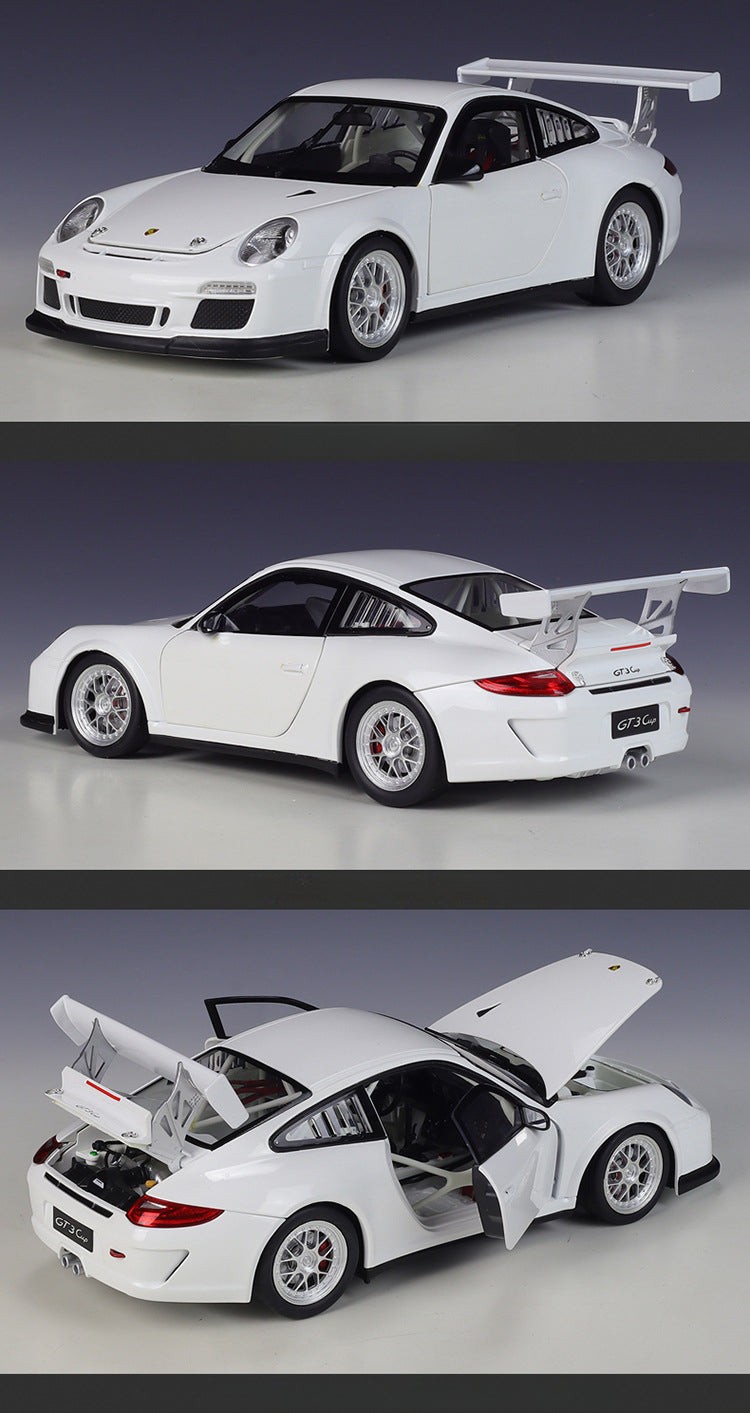 1/18 Scale Porsche 911 GT3 Cup Sports Car Diecast Model