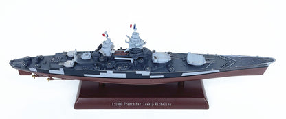 1/1000 Scale Richelieu French Battleship Diecast Model