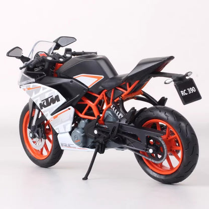 1/12 Scale KTM RC 390 Motorcycle Diecast Model