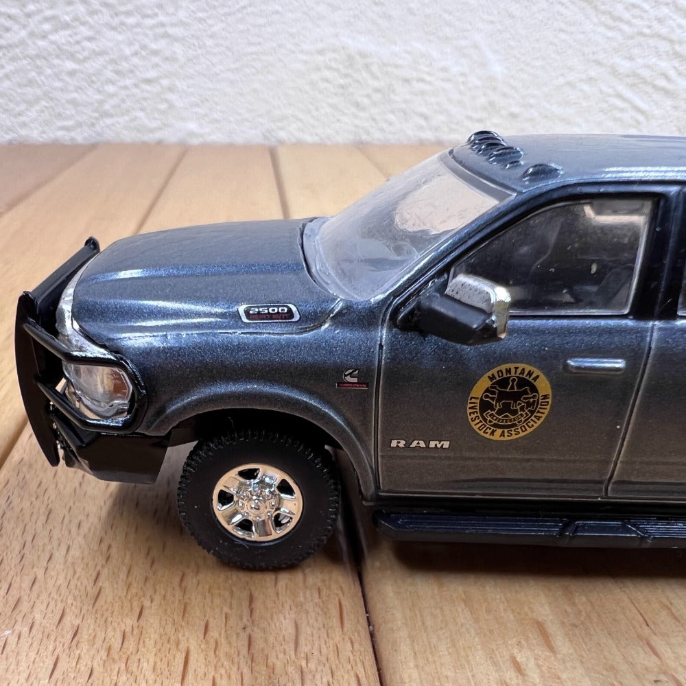 1/64 Scale 2020 Ram 2500 Truck Yellowstone Montana Livestock Association Diecast Model Car