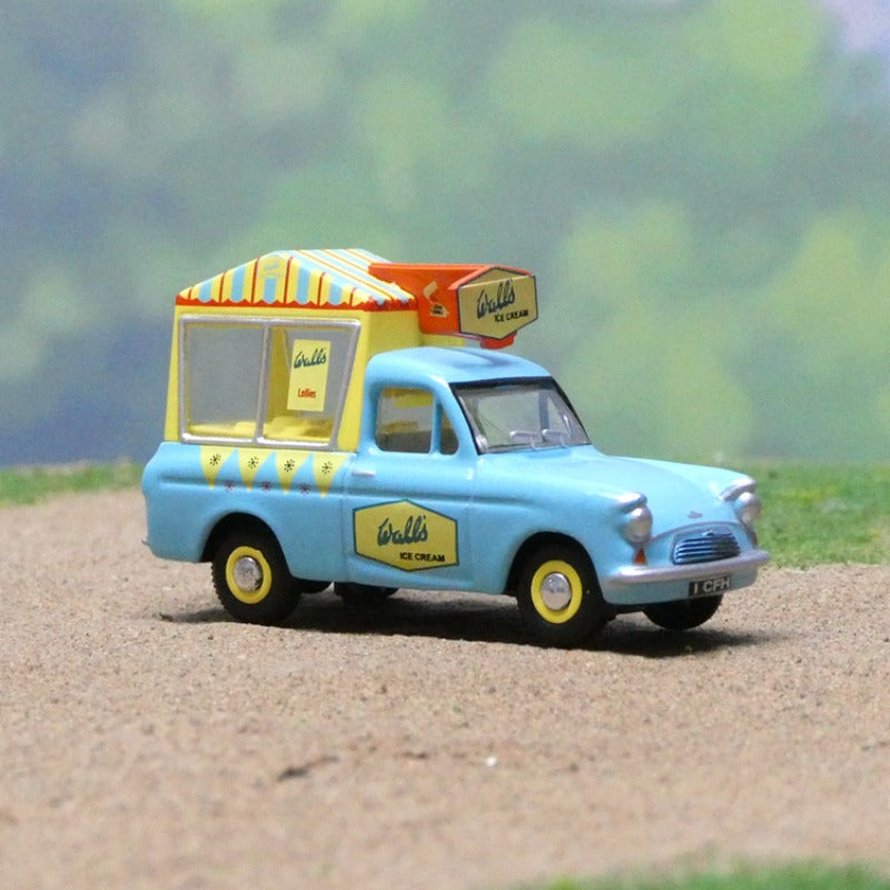 1/76 Scale Ford Anglia Walls Ice Cream Van Diecast Model Car